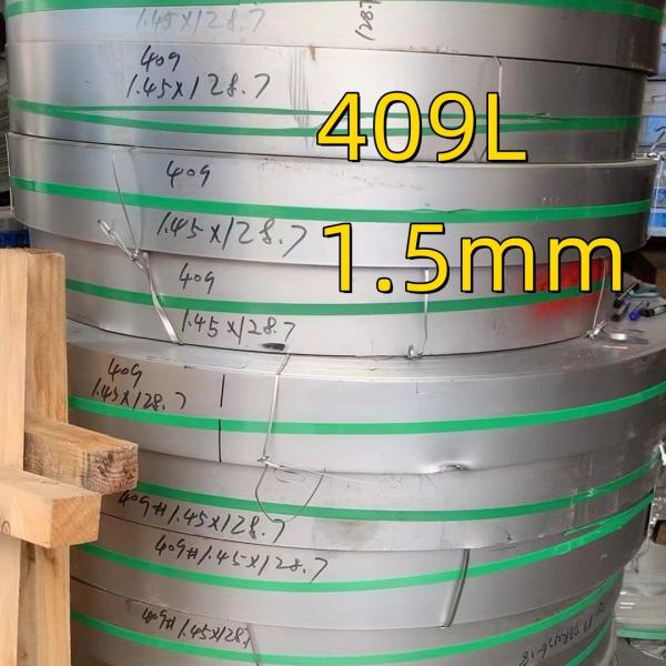 Quality Grade SUH409L 1.4509 Stainless Steel Coil Strip Width 120 mm Thickness 2.00 mm For Exhaust Pipe wholesale