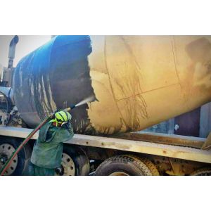 Wet Mobile Dustless Blasting Equipment Oil Containment Coating Paint Removing