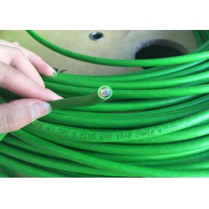 Green Color Industrial Rj45 Ethernet Cable MLFB 6XV1840-2AH10 / O RJ45 2x2