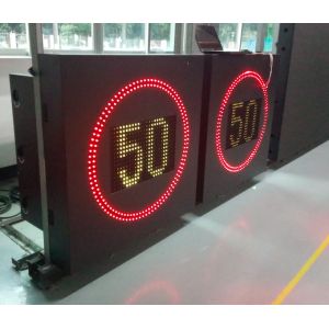 Digital Radar IP65 VMS Speed Limit Outdoor Traffic Safety Board