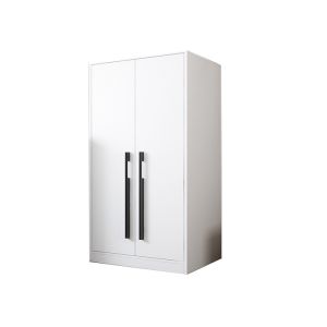 Environmental Protection Laminated Particle Board Cabinets Single Door Wardrobe
