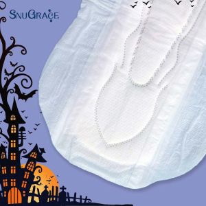 Soft Breathable SNUGRACE Organic Ladies Sanitary Napkin Supports Odm Oem