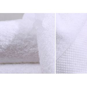 600gsm 100 % Cotton Hotel Towel Set Home Bath Towel Set Customizable Easy