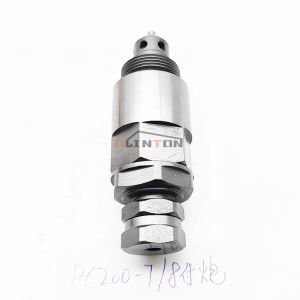 Support OEM Excavator Parts PC200-8 PC200-7 Hydraulic Pump Main Relief Valve 723
