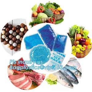 COOL PACK, fresh non-woven freeze ice pack for cooling bag, reusable and