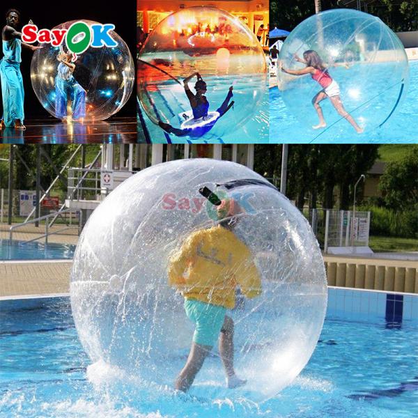 Inflatable Sphere Human Body Balls Human-Sized Hamster Ball Inflatable Roller Zorb Balls for Outdoor Activities