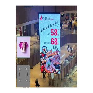Commercial Full Color Indoor LED Poster Floor Stand Display P2.5 With High