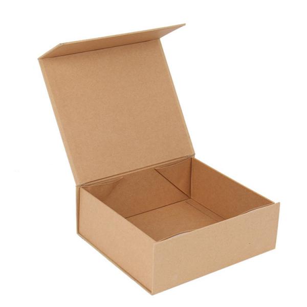 Luxury Collapsible Magnetic Closure Folding Paper Packaging Rigid Cardboard Gift Boxes Custom Recycled Kraft Paper