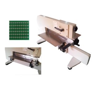 Steel Frame PCB Separation Machine Moterized Cutting 330mm Fr4 Hand Push