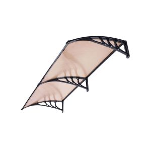 Transparent Polycarbonate Garden Canopy Corrosion Resistance Easy To Install
