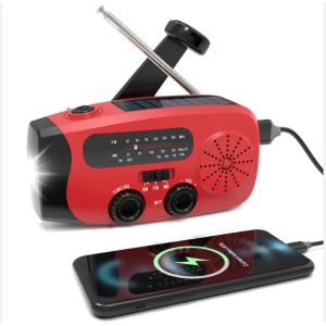 Portable Solar Weather Radio Emergency Earthquake Flashlight