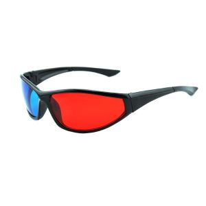 Eco Friendly ABS Plastic Red Cyan 3D Glasses Polarized Watching 3d Movie