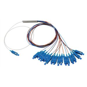 1310nm FTTH FTTX FTTB Audio Cable Splitter 1x2 PLC