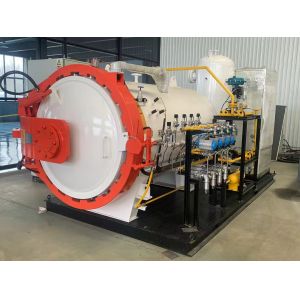 CE ASME Certificate Horizontal Hydraulic Open Door Sailing Board Autoclave Composite Surfboard Engine Core Component