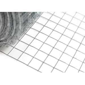 Square Hole Stability Concrete Welded Wire Mesh Strong Construction With 0.5m-2m