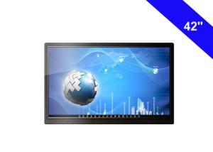 Cheap Silver Aluminum Frame Touch Screen Interactive Whiteboard , Interactive Touch Screen Smart Board for sale