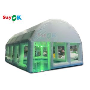 Cheap 0.55Mm Pvc Inflatable Air Tent clear Airtight Dome For Swimming Pool Cover for sale