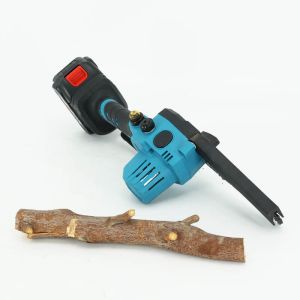 China Portable Rechargeable Hot 6 Inch 21V Battery Mini Cordless Chainsaw For Garden Home Woodworking on sale