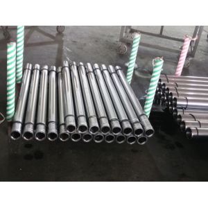 China Metal Rod Hollow Piston Rod For Hydraulic Machine , Steel Pipe Bar on sale