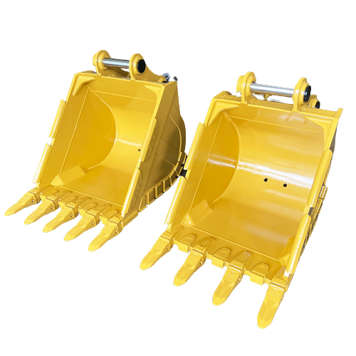 China ODM OEM Heavy Duty 1 Cbm Rock Bucket for Construction Machinery Excavator Digging Compatible with CAT320 PC200 ZX200 on sale