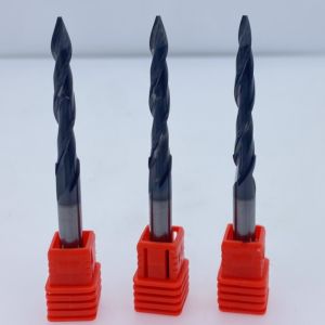 Cheap Carbide Custom End Mills 35 Helix Angle And 35 Cutting Edge Angle For Superior Results for sale
