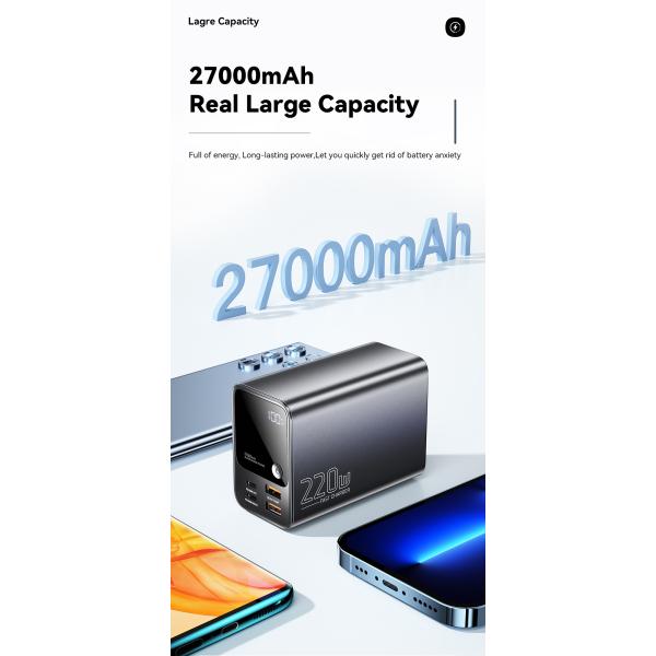 ESSAGER F3002 Series Large Capacity Power Bank 27000mah For Phone