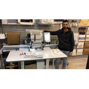 360*1200mm large area single head 1200spm computer embroidery machine wholesale