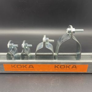 Hot Dip Galvanized 1-1/4'' 1/2'' Strut Pipe Clamps