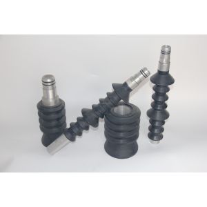 Anti Rotation Cementing Bottom Plug Oil-Cementing Rubber Plug With Plastic Core