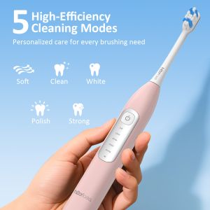 Wireless Charging Washable Travel Home Dual-use Automatic Toothbrush 360