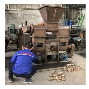 Piston Press Biomass Wood Waste Briquette Machine for Making Solid Briquettes in