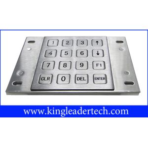 Vending Machine Dust Proof Numeric Key Pad Metal With USB Interface