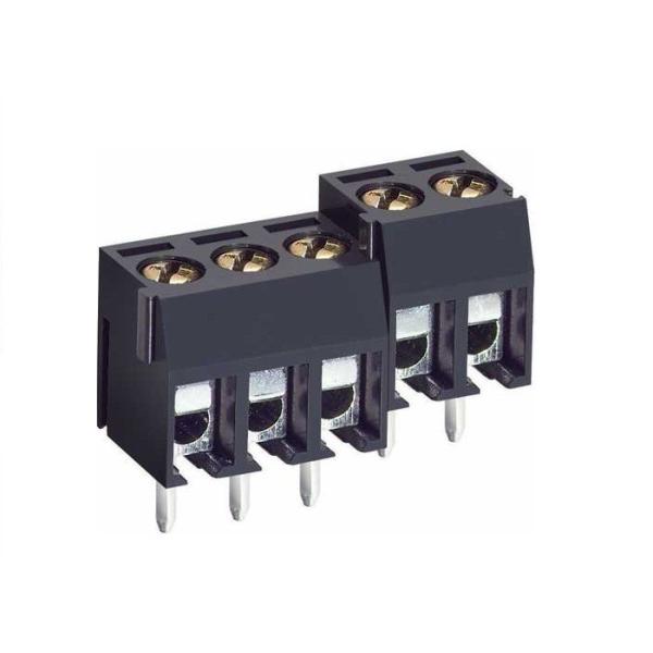Quality Brass Ni plated Cage Pitch 5mm / 5.08mm PCB Screw Terminal Block Connector wholesale