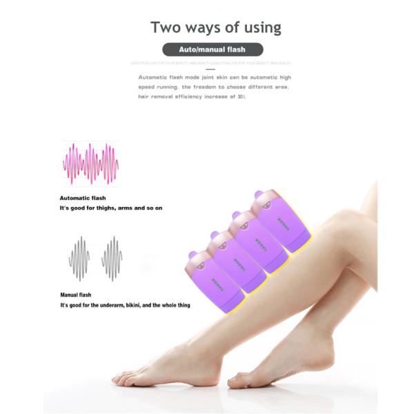 300000 Shots Home Laser Hair Removal Machine With 5 Intensity Modes