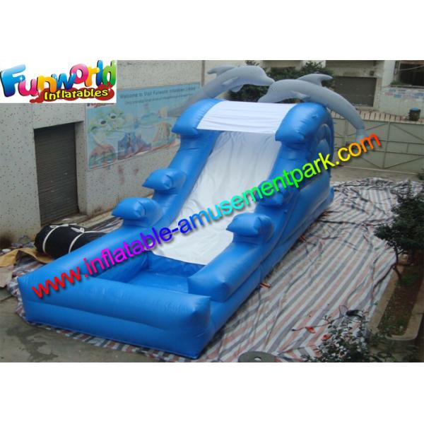 18 OZ Home Mini Doplhine inflatable water slides for pools