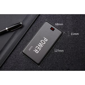 LED Logo and Power Indicator Mobile Phone Power Bank for Marketing Gifts 5000mAH