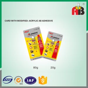 High Strength Epoxy AB Glue with Shear Strength ≥20 Mpa and Quick 3-5 Minute