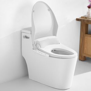 China Plastic Cover Electric Heated Bidet , Automatic Toilet Seat Cover Self Cleaning on sale