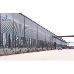 Galvanized Structural Steel Structure Building Workshop for Safe and Prefab