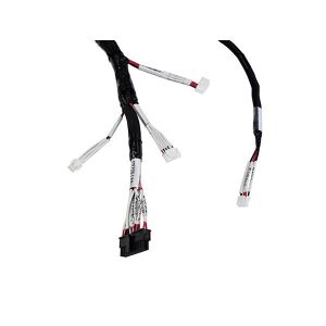 High Torsion Resistance Braided Shield Robot Wiring Harness Assembly For Sweeper