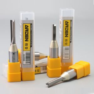 Cheap Arden CNC Router Bit TCT Carbide Milling Cutter 2 Flute Straight Bit for MDF Wood Router Bits 1/2 1/4 Shank Wood Cutting Tools for sale