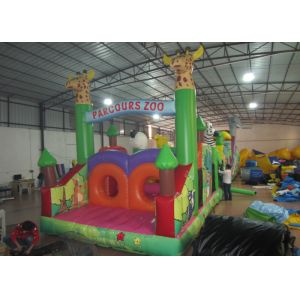 Inflatable Parcours Zoo animals Insane inflatable obstacle course sessions wildlife park inflatable obstacle courses