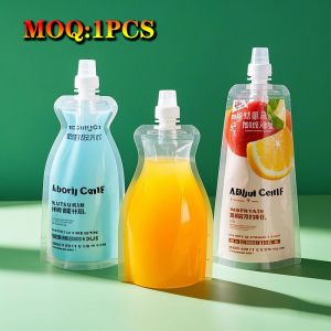 Eco-friendly Plastic Composites Spout Pouch For Customizable Sustainable