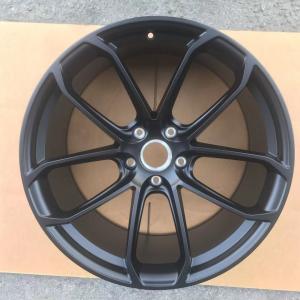 China Black Forged 71.6 Hole ET45 22 Inch Chrome Alloy Wheels Fit Tire 285 35 R22 on sale