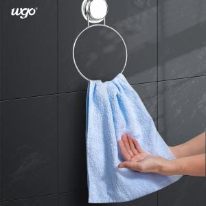 Cheap Stainless Steel Bath & Kitchen Towel Round Holder Suction Mounted Bath Towel Ring Height for sale