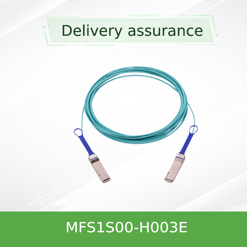 Multi Mode AOC Qsfp+ Active Optical Cable Mellanox MFS1S00-H003E