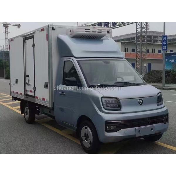 Frozen Goods Storage Foton Wide-Body Manual Transmission Refrigerated Truck with 3050*1630*1670 Dimensions and Insulation