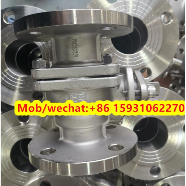 JIS 10K 20K flange end cast steel SCS13 ball valve