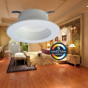 Shockproof 4 8W 600LM Recessed LED Retrofit Downlight
