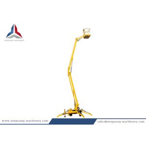 8m Platform Height Towable Articulated Boom Lift with Diesel Power